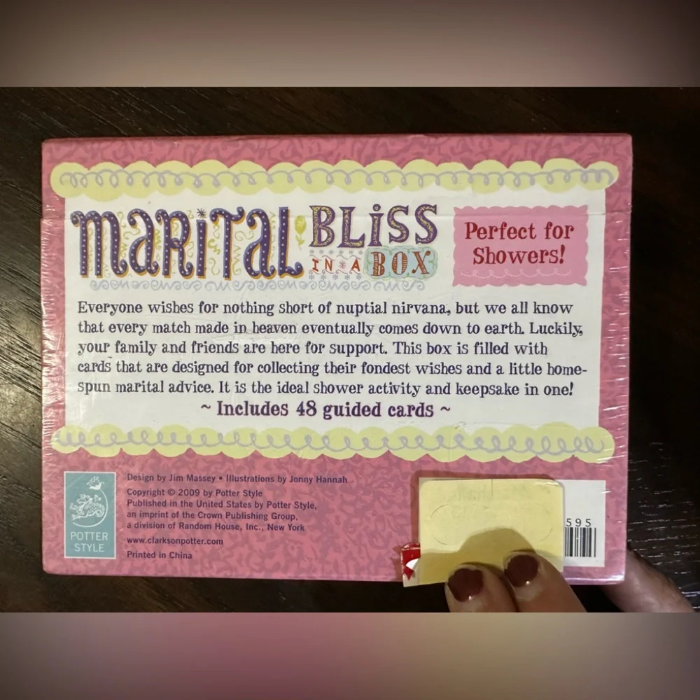 MARTIAL BLISS IN A BOX New sealed 48 Guided Cards for Friends & Family to send!